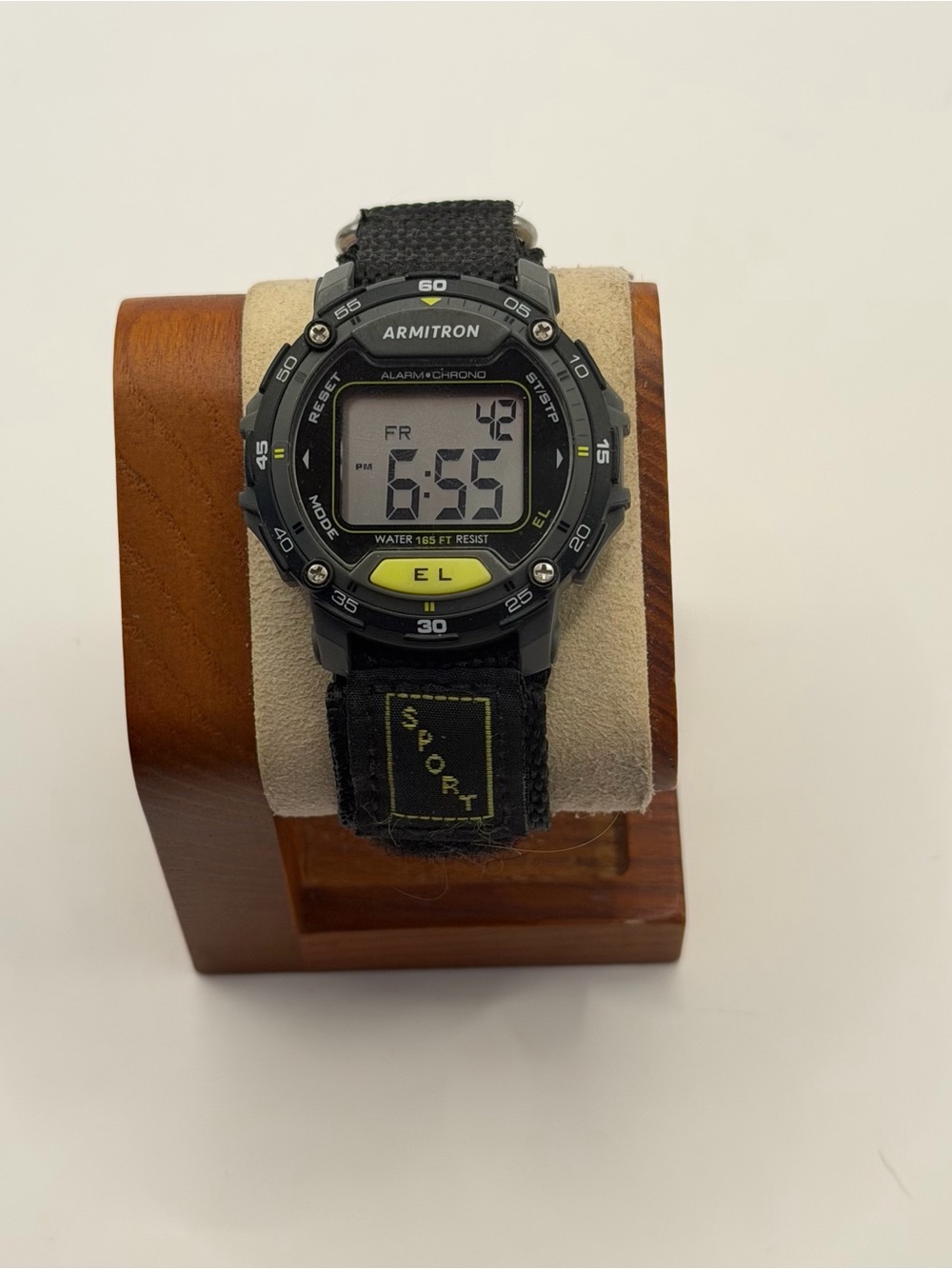 Armitron Pro Sport chronograph, 42mm Black Digital Watch